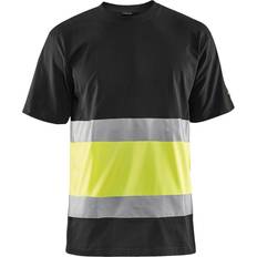 Arbeidstopper Blåkläder 3387 High Vis T-Shirt Class (Black/High Vis Yellow)