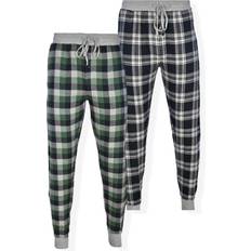 Mens sleep shorts Hanes Men's Flannel Sleep Jogger Pants 2pk