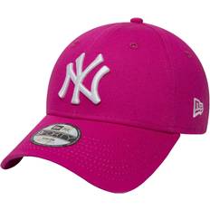 Rosa Capser New Era Kid's Ny Yankees 9forty Cap - Hot Pink