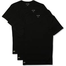 Lacoste Men T-shirts Lacoste Men's T-shirts 3-pack - Black