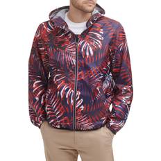 Tommy Hilfiger Red Jackets Tommy Hilfiger Men's Zip-Front Hooded Windbreaker