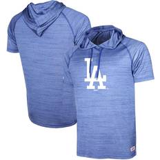 Men's Stitches Royal Los Angeles Dodgers Sleeveless Pullover Hoodie