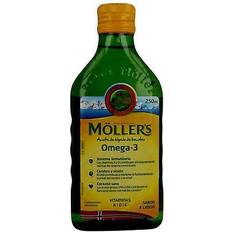 Fettsäuren Molleras Mollers Lemon Flavoured Cod Oil 250ml