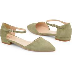 Made in Italia Baciami Womens Ballet Flats Suede