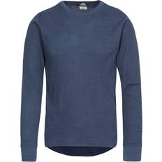 Polyester - Unisex Undertrøyer Trespass Adults Unisex Unify Thermal Base Layer Top (Navy)