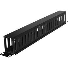 CyberPower Electrical Cables CyberPower Carbon CRA30003 rack cable management duct with cover 1U