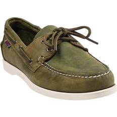 Grønne - Herre Lave sko Sebago Docksides Portland Crazy 70015H0 MILITARY