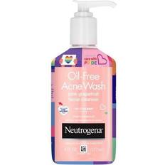 Oil-Free Acne Wash, Pink Grapefruit Facial Cleanser, 9.1 fl oz