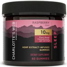 Charlotte's Web Hemp Extract-Infused Raspberry Gummies 60