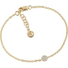 Sif Jakobs Cecina Bracelet - Gold/Transparent