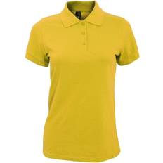 Sols Women's Prime Pique Polo Shirt - Gold