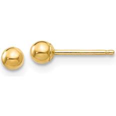 Macy's 14K Gold Flat Ball Stud Earrings