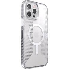 Speck Presidio Perfect-Clear Compatible with MagSafe mobile phone case 17 cm (6.7) Cover Transparent