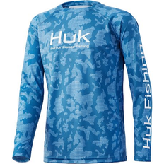 Huk Men's Band Pursuit Long Sleeve Fishing Shirt