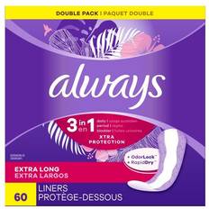 Menstrual Pads Always 3 in 1 Xtra Protection Extra Long 60-pack