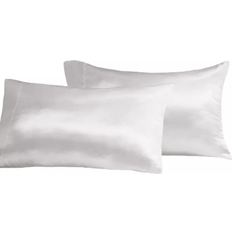 Madison Park Essentials Satin Pillow Case White (101.6x50.8)