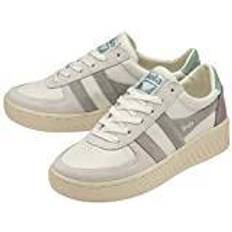 Buy Gola womens Grandslam Pearl sneakers in khaki at gola.co.uk