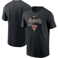 Nike Women's Arizona Diamondbacks 2021 City Connect Tri-Blend V-Neck T-Shirt - Black