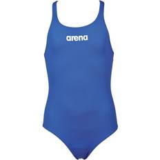 Svarte Badedrakter Arena Girls Sports Swimsuit Solid Swim Pro