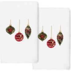 Linum Home Textiles Christmas Ornaments Guest Towel White (76.2x40.64)