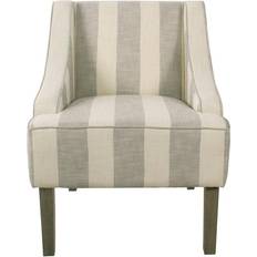 HomePop Classic Swoop Armchair 33.2"