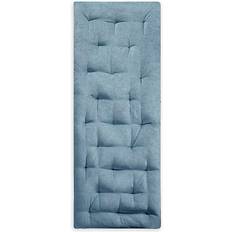 Chair Cushions Intelligent Design Edelia Oblong Lounge Floor Cushion Chair Cushions Blue (187.96x68.58)