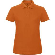 B&C Collection Women's ID.001 Short-Sleeved Pique Polo Shirt - Orange