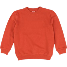 Leveret Kid's Long Sleeve Sweatshirt - Orange