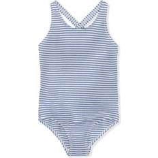 18-24M Badedrakter Konges Sløjd Crepe Basic Swimsuit - Fine Stripe (KS3375)