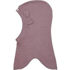 Racing Kids Organic Single Layer Cotton Balaclava with Bow - Dusty Purple (505003-79)