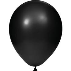 Latex Balloons Black Latex Balloons 75 Count
