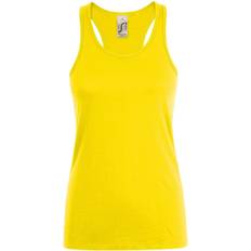 Sols Women's Justin Sleeveless Vest - Lemon