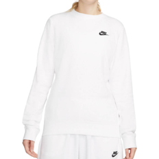 Nike Club Fleece Pullover Sweatshirt - White