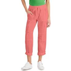 Tommy Hilfiger Alton Cuffed Straight Leg Pants - Geranium