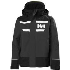 Skallklær Helly Hansen Jr. Salt Port 2.0 Jacket - Ebony (41694-980)