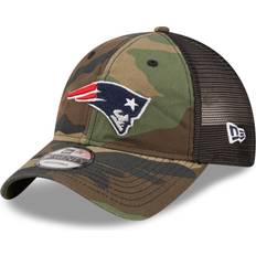 Soccer - Women Accessories New Era New England Patriots Basic 9TWENTY Trucker Snapback Hat Men - Camo/Black