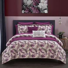 Chic Home Kala Bedspread Purple (228.6x228.6)