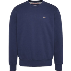 Rot Pullover Tommy Hilfiger Flag Patch Fleece Sweatshirt - Twilight Navy