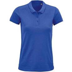 Sols Women's Planet Organic Polo Shirt - Royal Blue