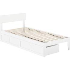 Twin xl bed frame with storage AFI Boston Twin XL