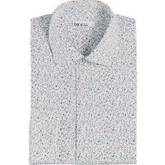 Bar III Floral Dress Shirt - White/Blue