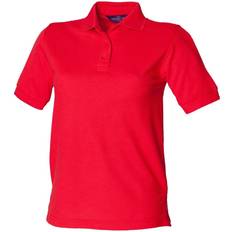 Henbury Women's 65/35 Polo Shirt - Red