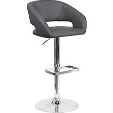 Adjustable Seat Bar Stools Flash Furniture Contemporary Bar Stool 42"