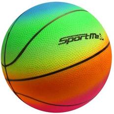 Lekeballer SportMe Basketboll Rainbow 22cm