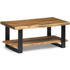 Wood Coffee Tables Alaterre Furniture Alpine Coffee Table 24x42"