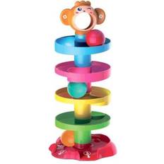 Aper Babyleker Scandinavian Monkey Ball Roller Tower