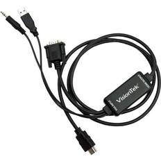 Visiontek HDMI-VGA/USB A/3.5mm Adapter