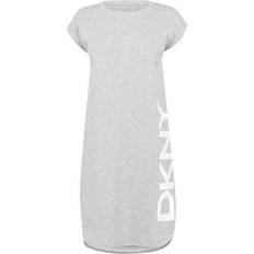 DKNY Logo Mini Dress - Grey
