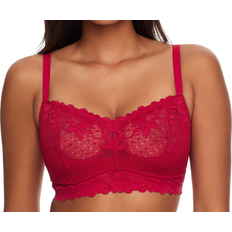 Bare The Essential Lace Curvy Bralette - Fire