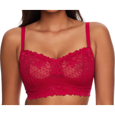 Bare The Essential Lace Curvy Bralette - Fire • Price »